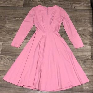 Vintage pink midi dress
